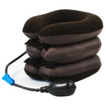 Almohada ortopédica inflable para cuello